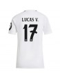 Real Madrid Lucas Vazquez #17 Heimtrikot für Frauen 2024-25 Kurzarm